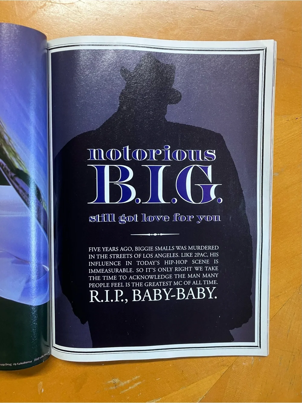 VTG XXL Magazine April 2002 Notorious BIG Biggie Smalls Tribute Issue Rare